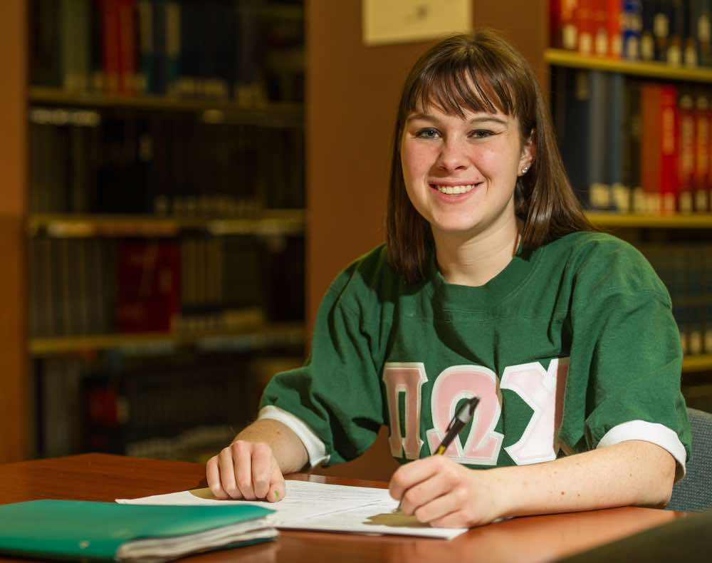 Photo of student Kelly Spangler