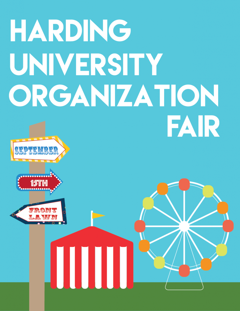 Harding University Organizational Fair logo