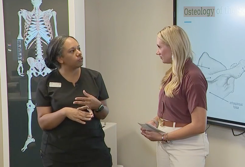 Black Woman talks to white Woman