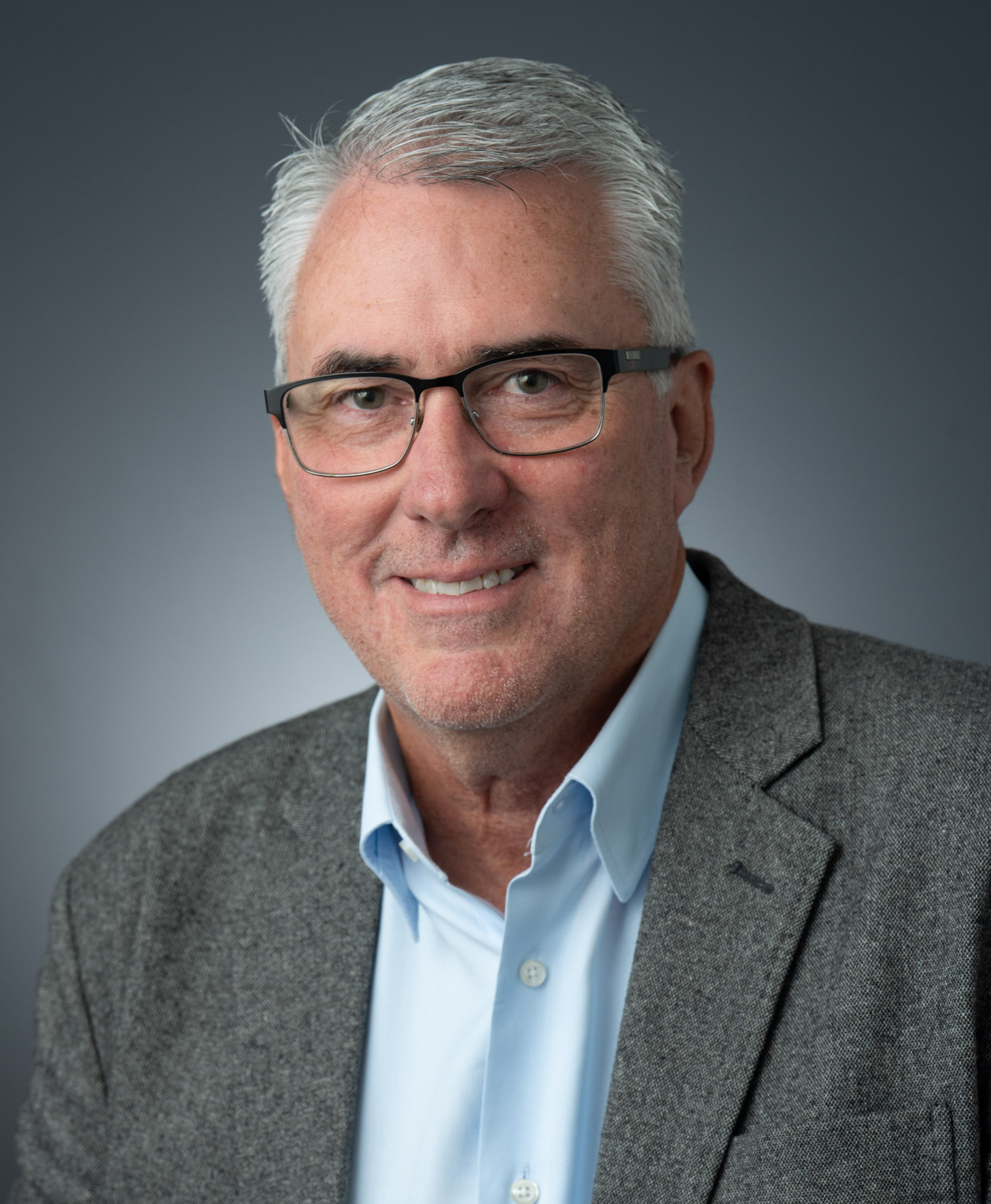Portrait of Todd McCollough, smiling